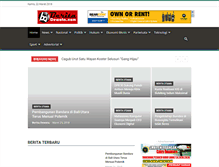 Tablet Screenshot of beritadewata.com